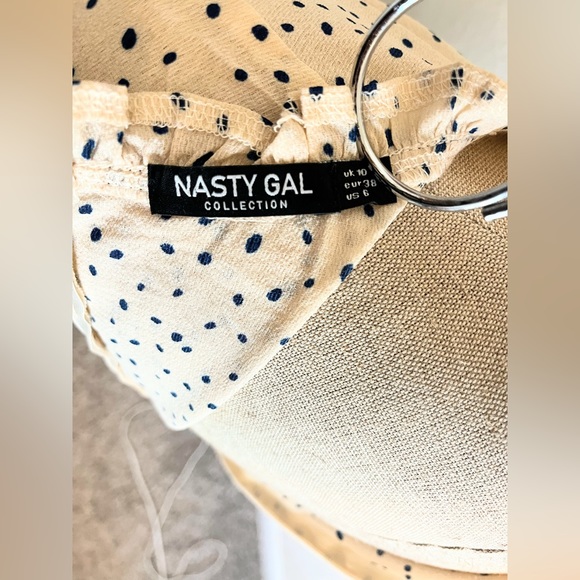 Nasty Gal Don’t Bow Breaking My Heart Dress Size 6 - Picture 7 of 8